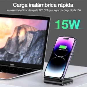 Cargador inalambrico carga rapida 4